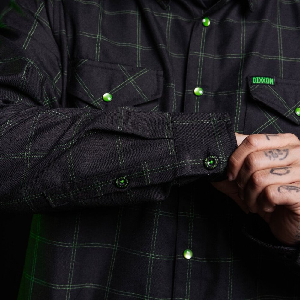 DIXXON Flannel CTRL-ALT-DEL Flannel Shirt - Men's 2XL Tall - Picture 6 of 12